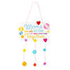 Mother&#8217;s Day Button Mobile Craft Kit - Makes 12 Image 1