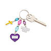 Mother&#8217;s Day Religious Keychain Craft Kit - Makes 12 Image 1