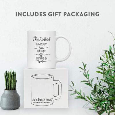Motherhood Powered by Love Ceramic Mug Image 2