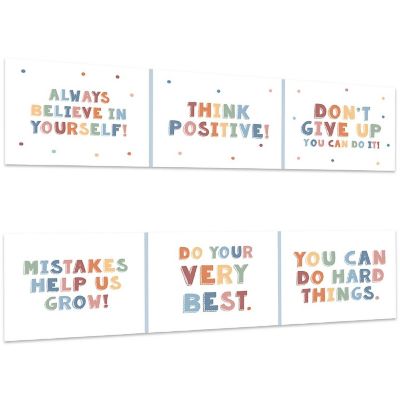 Motivational Classroom Banner 2PC 13x48 Image 1