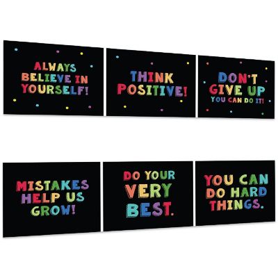 Motivational Rainbow Banner 2PC 13x48 Image 1
