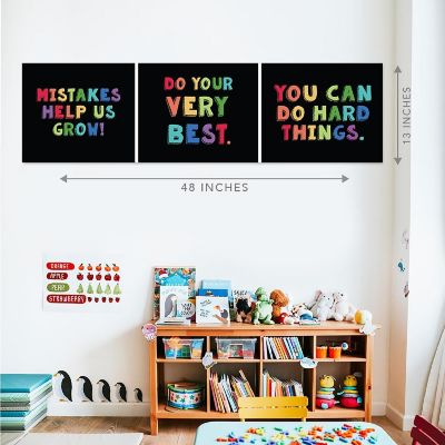 Motivational Rainbow Banner 2PC 13x48 Image 3