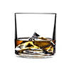 Mount Everest Crystal Bourban Whiskey Glasses, Set of 4 Image 1