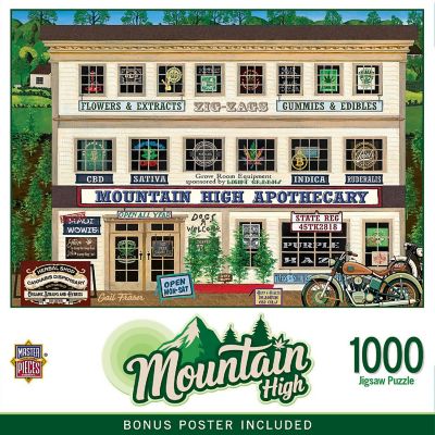 Mountain High 1000 Piece Jigsaw Puzzle Image 1