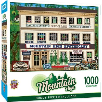 Mountain High 1000 Piece Jigsaw Puzzle Image 1