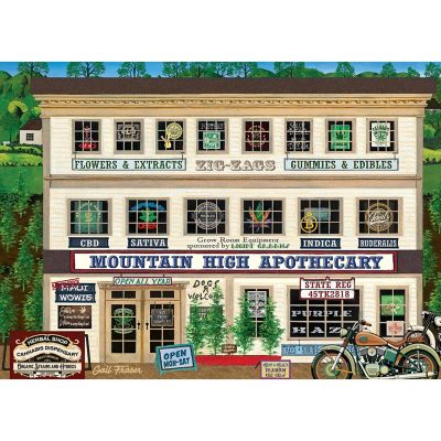Mountain High 1000 Piece Jigsaw Puzzle Image 2