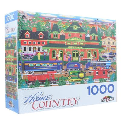 Mountain Rail Holiday 1000 Piece Jigsaw Puzzle Image 1