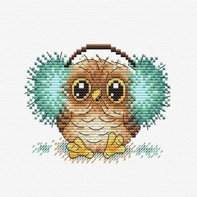 MP Studia - Fluffy Happines SM-288 Counted Cross Stitch Kit Image 1