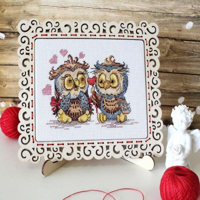 MP Studia - Love in the Air! SM-087  Counted Cross Stitch Kit Image 1