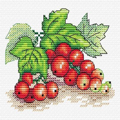 MP Studia - Red Currant SM-515 Counted Cross Stitch Kit Image 1