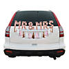 Mr. & Mrs. Rose Gold Wedding Car Parade Decorating Kit Image 1
