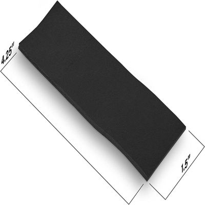 MT Products Black Paper Napkin bands Self Adhesive - Pack of 750 Image 1