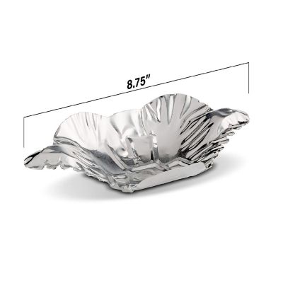 MT Products Disposable Aluminum Foil Pans Crab Shells - Pack of 50 Image 1