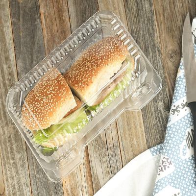 MT Products Plastic Containers/Small Takeout Containers with Lids - 20 Pieces Image 2