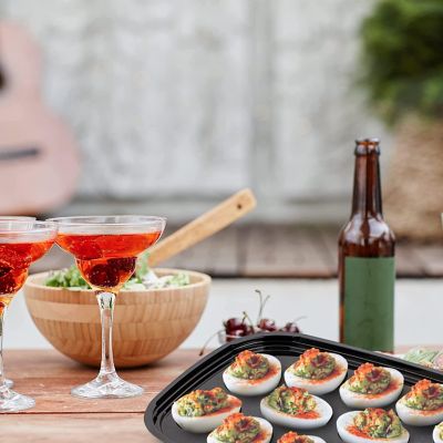 MT Products Plastic Deviled Egg Carrier/Deviled Egg Tray with Lid - Pack of 328 Image 3