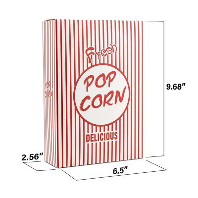 MT Products Popcorn Boxes for Party - 3.3 oz Popcorn Buckets - Pack of 40 Image 1