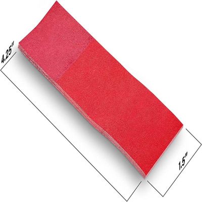 MT Products Red Paper Napkin bands Self Adhesive - Pack of 750 Image 1
