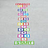 Multicolor 0 to 100 Floor Clings - 103 Pc. Image 1
