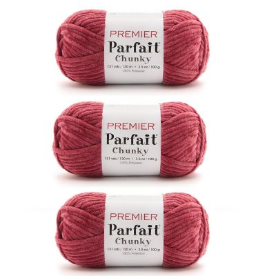 Multipack of 3 - Premier Parfait Chunky Yarn-Maple Leaf Image 1