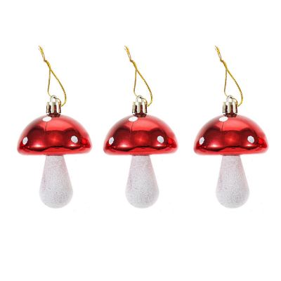 Mushroom Ornament Set Image 2