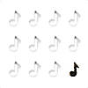 Music Note 3.5" Cookie Cutters Image 1
