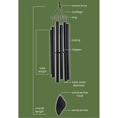 Music of the Spheres Japanese Soprano 30 Inch Wind Chime Image 2