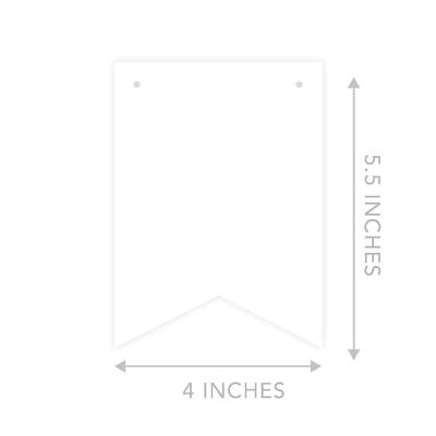 Mustache Banner - 4 x 5.5 Inch Image 3