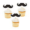 Mustache Picks - 25 Pc. Image 1