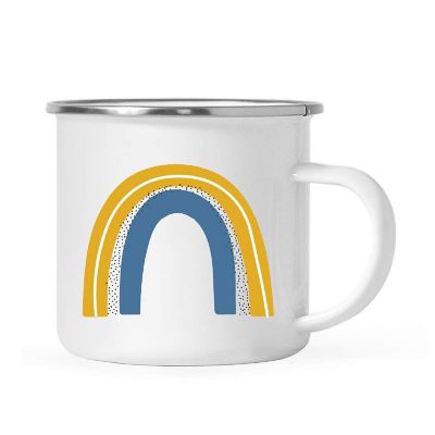 Mustard Yellow Rainbow 11oz Kids Mug Image 1