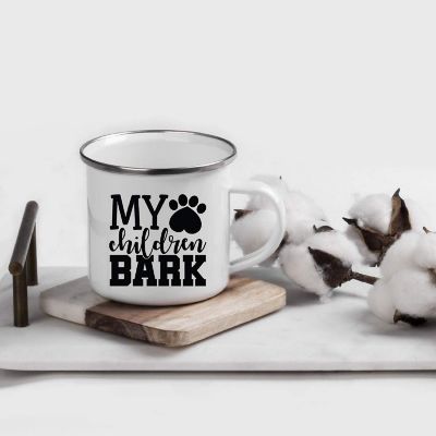My Children Bark 11 oz Campfire Mug Image 1