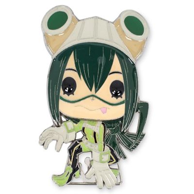 My Hero Academia 3-Inch Funko POP Pin  Tsuyu Asui Image 1