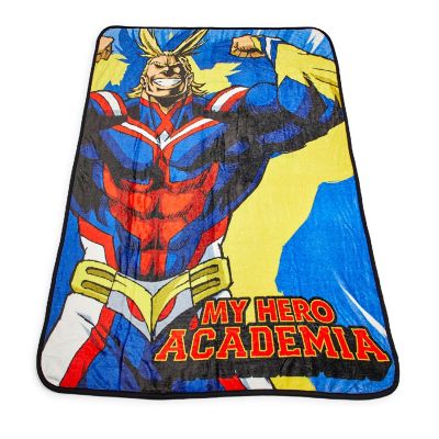 My Hero Academia Official All Might Large Fleece Throw Blanket  60 x 45 Inches Image 2