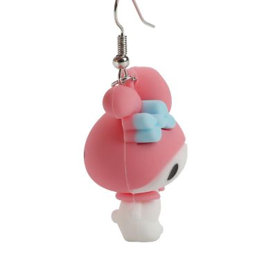 My Melody Plush Oversized Character Earrings Image 1