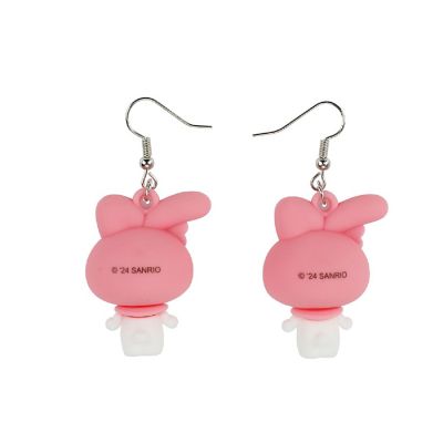 My Melody Plush Oversized Character Earrings Image 2