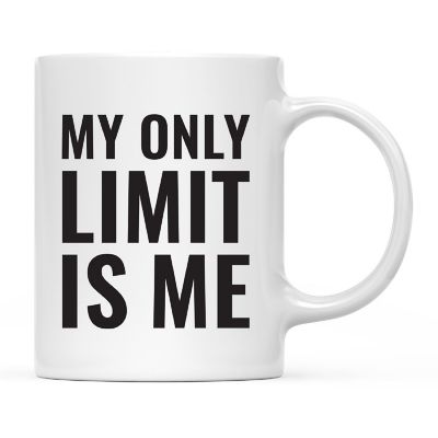 My Only Limit Is Me Ceramic Mug Image 2