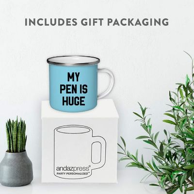 My Pen Is Huge 11oz Campfire Mug Image 3