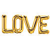 Mylar Love Balloon Kit - 4 Pc. Image 1
