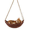 Napping Cat On Hammock Figurine 7X3.75X3.75" Image 1