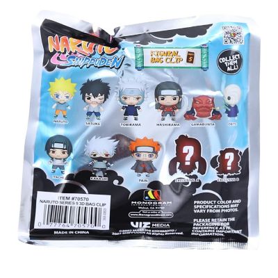 Naruto Series 5 3D Foam Bag Clip 1 Random Image 1
