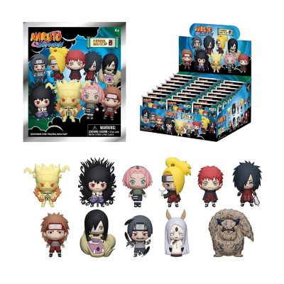 Naruto Series 6 3D Foam Bag Clip  1 Random Image 1