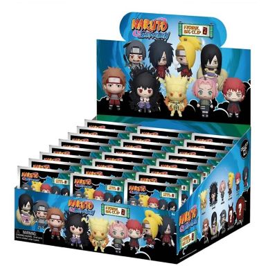 Naruto Series 6 3D Foam Bag Clip  1 Random Image 2