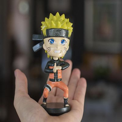 Naruto Shippuden Collectible PVC Statue Bobblehead  4.75 Inches Tall Image 3