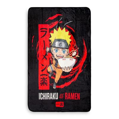Naruto Shippuden Ichiraku Ramen Fleece Throw Blanket  45 x 60 Inches Image 1