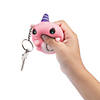 Narwhal Slow-Rising Squishy Keychains - 12 Pc. Image 1