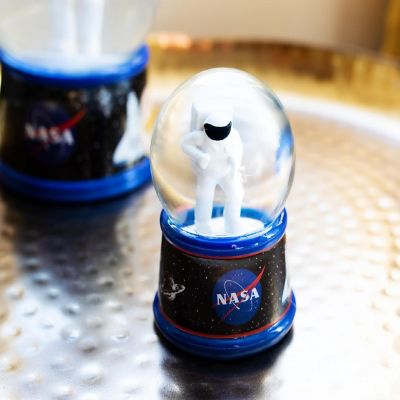NASA Astronaut Light-Up Mini Snow Globe  2 Inches Tall Image 2