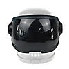 NASA White Plastic Astronaut Space Helmet with Moveable Visor Image 1