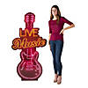 Nashville Music City Neon Guitar Life-Size Cardboard Cutout Stand-Up Image 1