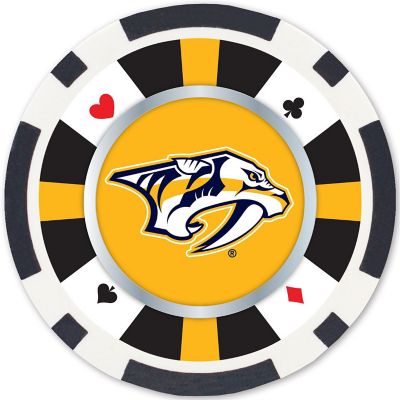 Nashville Predators 100 Piece Poker Chips Image 2