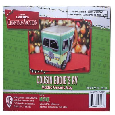 National Lampoon's Christmas Vacation Cousin Eddie's RV Molded 22oz Ceramic Mug Image 2