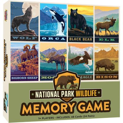 National Parks Wildlife Memory Game Image 1